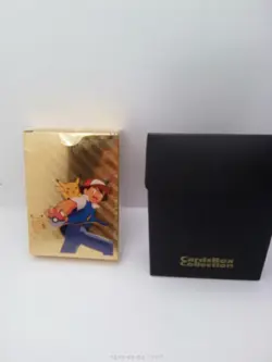 55Pcs Pokemon Card Foil GOLD PACK CARDS factory unsealed - Image 3