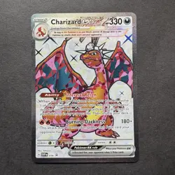Pokemon TCG Charizard EX SVP056 Black Star Holo Promo Card NM/M Condition - Image 1