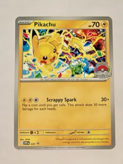 Pikachu - 225 (World Championship 2025) Sv:Scarlet & Violet Promo Cards Regular - Image 1