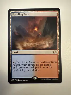 MTG Scalding Tarn #254 Modern Horizons 2 Regular Non-Foil Card NM/M Condition - Image 1