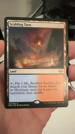 MTG Scalding Tarn #254 Modern Horizons 2 Regular Non-Foil Card NM/M Condition - Image 2