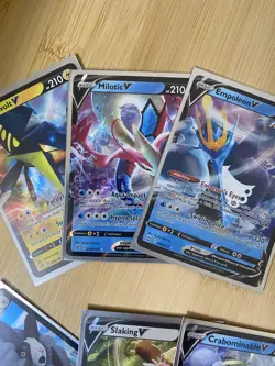 Pokemon Card Lot NM (9 Cards) Pikachu V and more - Image 2
