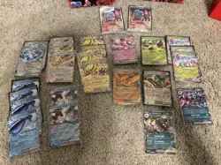 Bulk Lot Of Destined Rivals Holos, Reverses, and EX Cards - Image 4