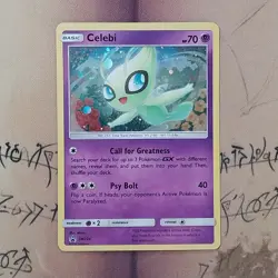 Celebi SM224 Black Star Promo Holo NM Pokemon Card English - Image 1