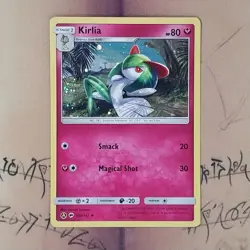 Kirlia 92A/147 Alternate Art Cosmos Holo NM Pokemon Card English - Image 1