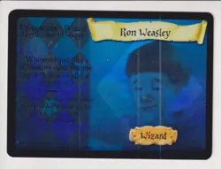 RON WEASLEY FOIL HOLO HARRY POTTER COLLECTIBLE CARD GAME CCG CARD - Image 1