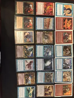 MTG Lot of 300+ Cards, Various Sets, 27 Rare Cards, Some Vintage(1990s) - Image 1