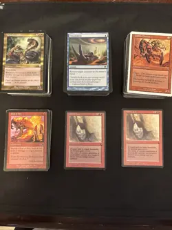 MTG Lot of 300+ Cards, Various Sets, 27 Rare Cards, Some Vintage(1990s) - Image 4