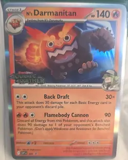 N's Darmanitan - 181 (Prerelease) 181 Sv: Scarlet & Violet Promo Cards Holo - Image 1