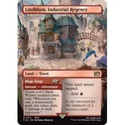 Lindblum Industrial Regency - Borderless - MtG Final Fantasy - NM - - Image 1