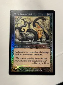 Treacherous Link Urza's Legacy FOIL Magic the Gathering MtG - Image 1