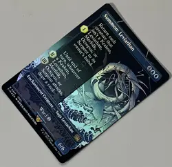 MTG Final Fantasy Summon: Leviathan Enchantment Creature RARE FOIL #0361 - Image 3