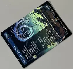 MTG Final Fantasy Summon: Leviathan Enchantment Creature RARE FOIL #0361 - Image 5