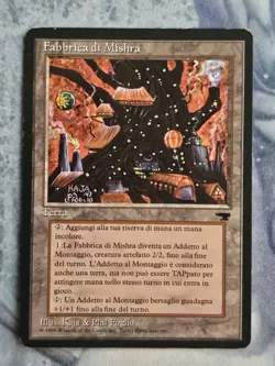 Mishra's Factory (Fabbrica di Mishra) - Italian Renaissance - Moderate Play - Image 1