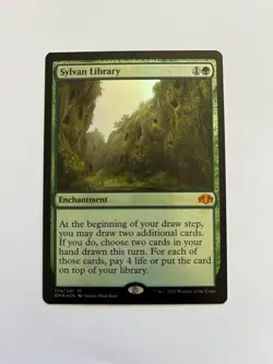 Sylvan Library NM Dominaria Remastered Foil MTG🔥HOT🔥 - Image 2