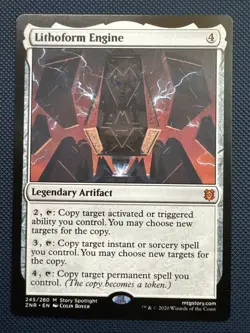 MTG Lithoform Engine - Zendikar Rising (ZNR) NM - Image 1