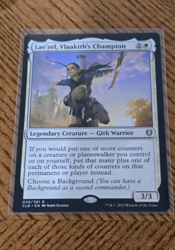 Lae'zel, Vlaakith's Champion Commander Legends: Battle for Baldur's Gate Regular - Image 1