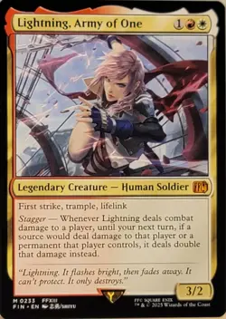 Lightning, Army of One Final Fantasy Regular - Image 1