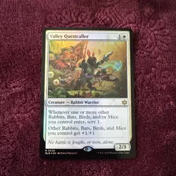 MTG - Magic The Gathering - NM - VALLEY QUESTCALLER (FOIL) (BLB) - Image 1