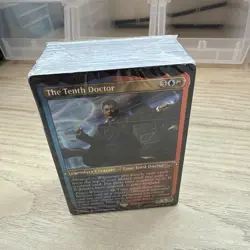 Doctor Who Universes Beyond: Timey Wimey Commander Deck Only Factory Sealed - Image 1