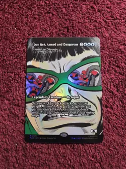 Doc Ock Armed And Dangerous 0010 Foil Borderless Marvels Spider-Man - Image 1