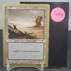 Magic the Gathering Playset: Swamp, World Championships 1999 Jakub Slemr, Lot #2 - Image 3