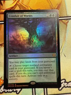 Conduit of Worlds Phyrexia: All Will Be One, FOIL, #163 - Image 1