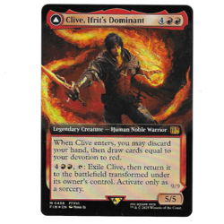 MTG - Clive, Ifrit's Dominant * Final Fantasy * EXTENDED FOIL * MYTHIC * - Image 1