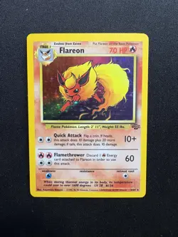Flareon 3/64 - Jungle Unlimited 1999 - Vintage Pokemon WOTC Holo Rare - Image 1