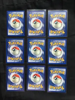 Pokemon Cards: Shadowless Base Set 49 Card Non-Holo Lot - Image 4