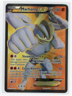 Pokemon TCG - Machamp EX 90/98 - Ancient Origins - Full Art Ultra Rare - Image 1