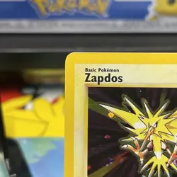 Pokemon TCG - Zapdos 20/130 Base Set 2 Holo Rare WOTC 1999 - Image 2