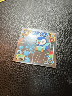 Piplup Amada Holo Sticker Japanese Pokemon 2007 AB3 Vintage US SELLER NM - Image 2