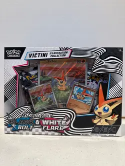 Pokemon Black Bolt/White Flare Unova SV10.5 Victini Illustration Collection - Image 1