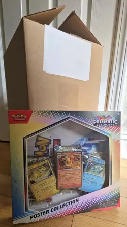 Case of 6 - Pokemon Scarlet & Violet Prismatic Evolutions Poster Collection - Image 1