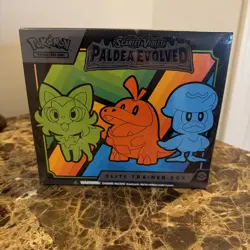 Pokemon TCG Scarlet & Violet Paldea Evolved Elite Trainer Box ETB SEALED - Image 1