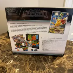 Pokemon TCG Scarlet & Violet Paldea Evolved Elite Trainer Box ETB SEALED - Image 2