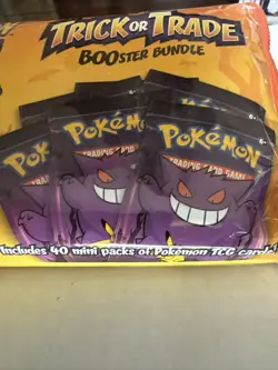 Pokemon TCG BOOster Trick Or Trade Bundle (40 Packs) Sealed New 2022 820650850783 - Image 2