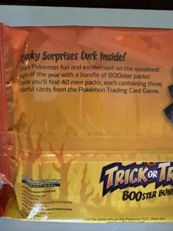 Pokemon TCG BOOster Trick Or Trade Bundle (40 Packs) Sealed New 2022 820650850783 - Image 3