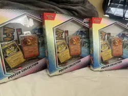 Pokemon Prismatic Evolutions Poster Collection Box of 3, New - Image 2