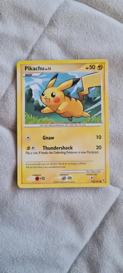Pokemon TCG Pikachu 120/147 Supreme Victors Regular Common 2009 English - Image 1