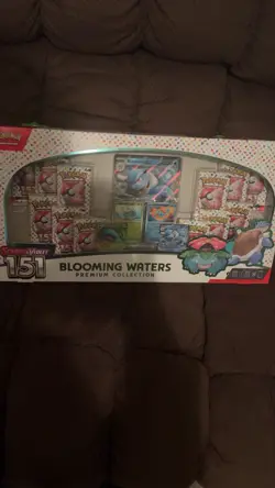 Pokemon Blooming Waters Premium Collection Scarlet Violet 151 New Sealed - Image 1