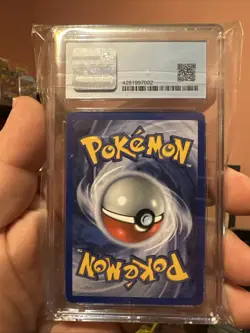 2007 Pokemon Mew Pop Series 5 3/17 Inverted Back Error CGC 7 Old Blue Label!! - Image 2
