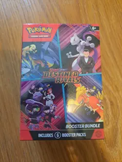 NEW SEALED Pokemon Destined Rivals Booster Bundle Box Scarlet & Violet - Image 1