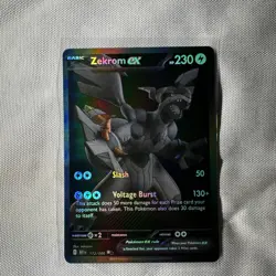 Pokemon TCG Zekrom ex BWR 172/086 Black Bolt ENGLISH - PACK FRESH - NM/M - Image 3