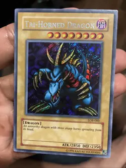 Tri-Horned Dragon LOB-000 The Legend of Blue Eyes White Dragon - Image 1