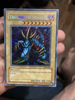 Tri-Horned Dragon LOB-000 The Legend of Blue Eyes White Dragon - Image 3