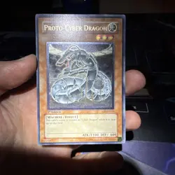 Proto-Cyber Dragon SOI-EN010 Ultimate Rare 1st Edition Lightly Played - Image 1