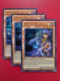 3x Yugioh DUSA-EN052 Tsukuyomi Ultra Rare 1st Edition NM Near Mint x3 - Image 1