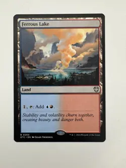 Ferrous Lake MTG Magic the Gathering Card NM Near Mint OTC - Image 1